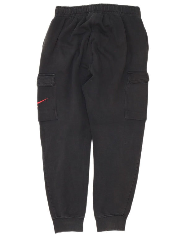 Pantaloni da tuta Nike Graphic Cargo da uomo Joggers piccoli in cotone nero