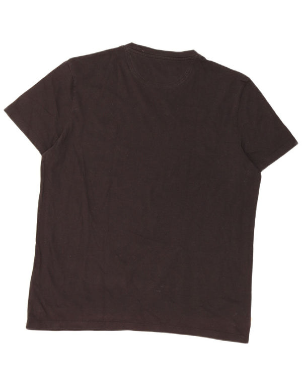 T-shirt da uomo slim fit Timberland Top XL in cotone nero