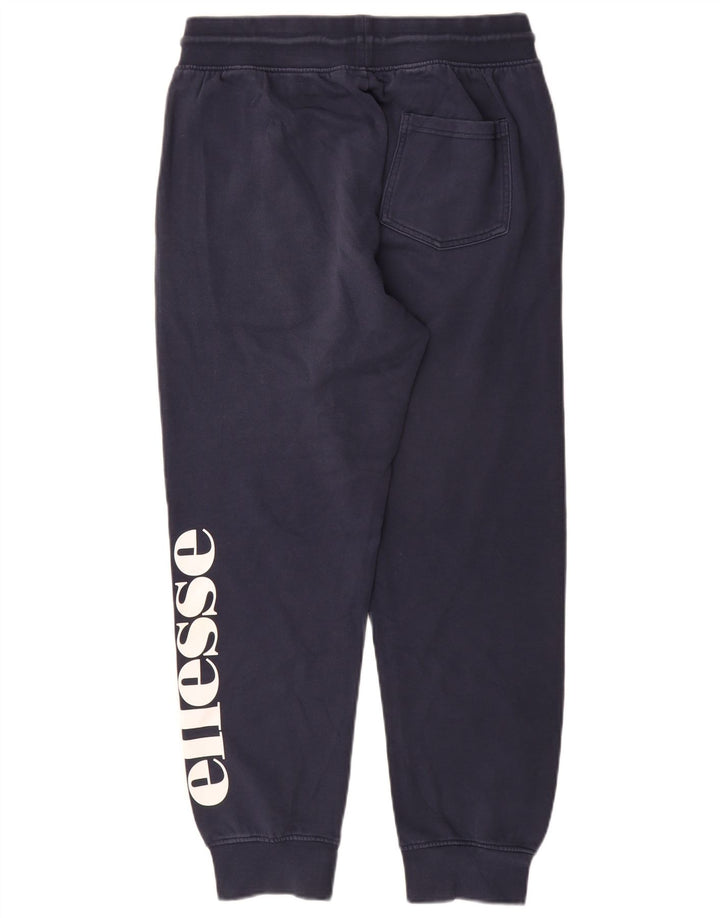 Pantaloni da tuta con grafica da uomo Ellesse Joggers medio cotone blu navy
