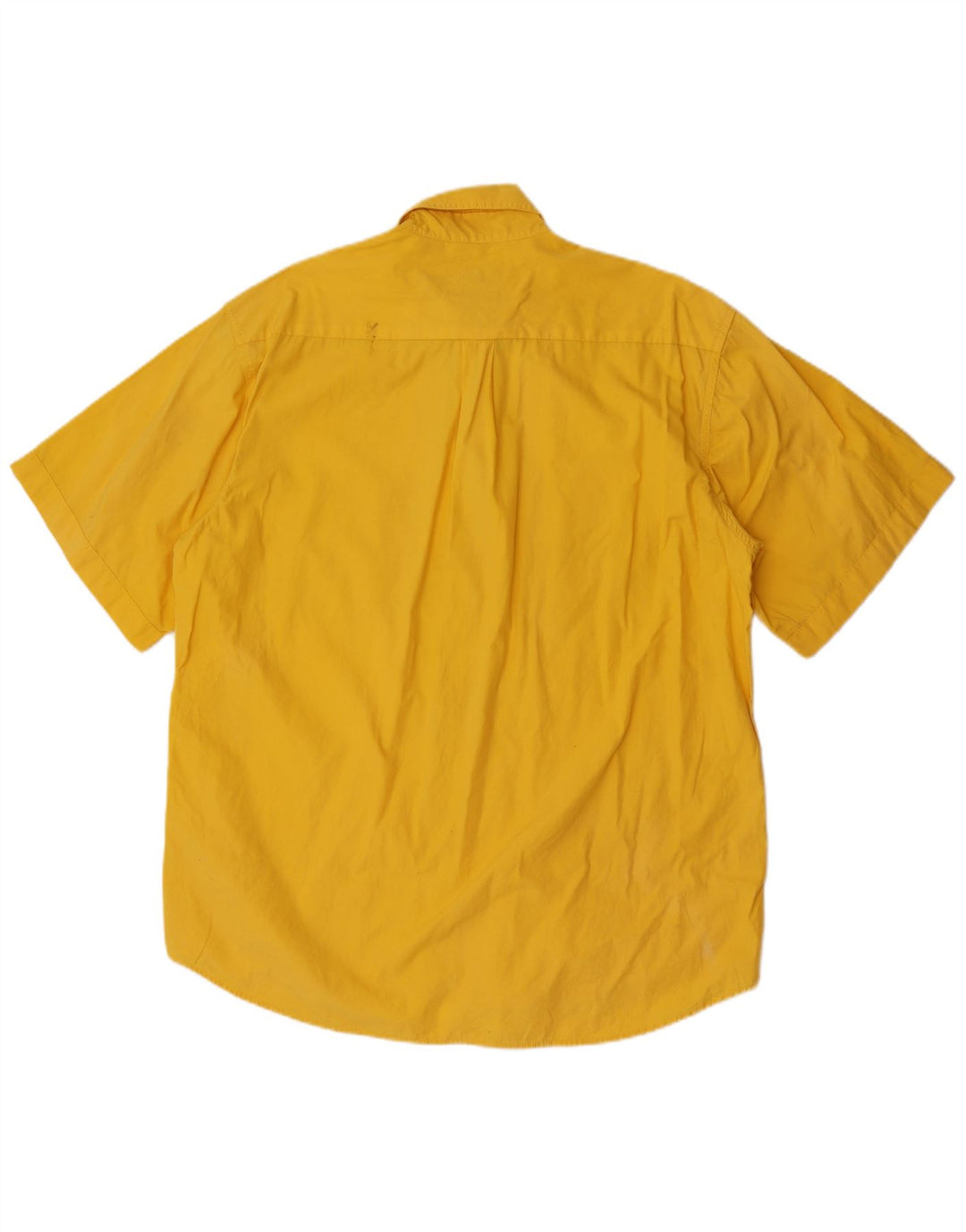 Camicia a maniche corte da uomo Levi's Large in cotone giallo