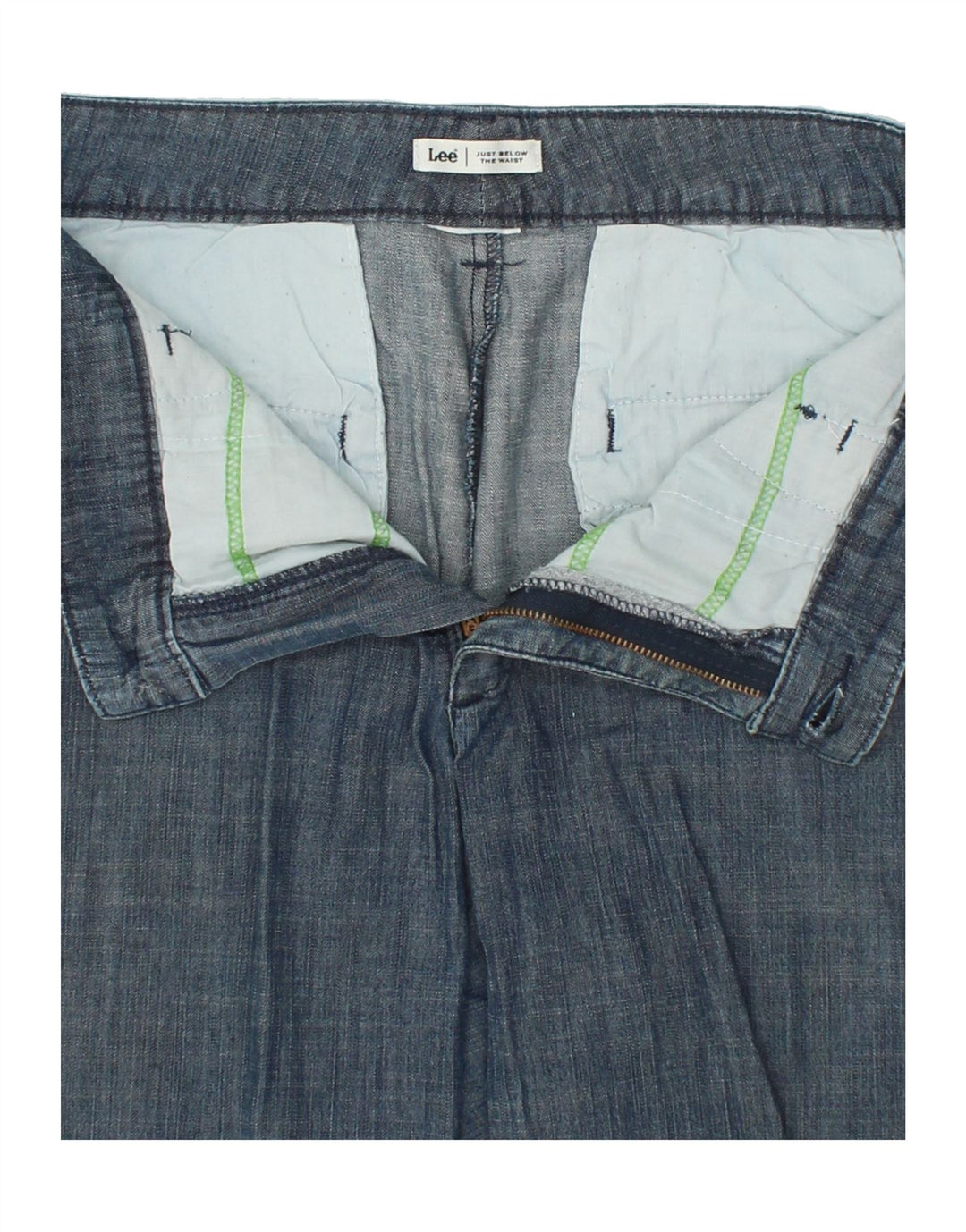 LEE Womens Casual Shorts W30 Medium Blue Vintage Lee and Second-Hand Lee from Messina Hembry 