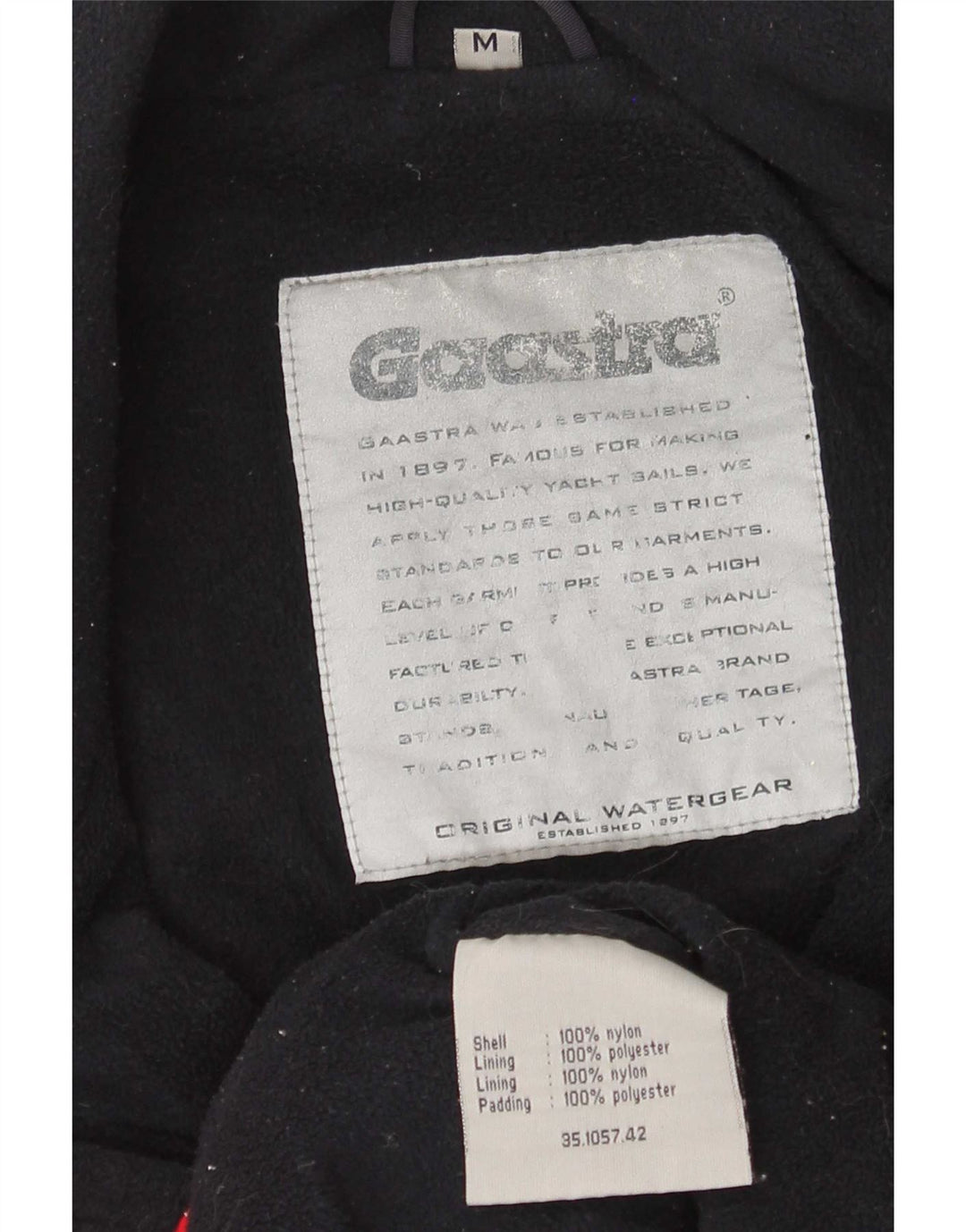 Giacca a vento da uomo Gaastra UK 38 nylon rosso medio