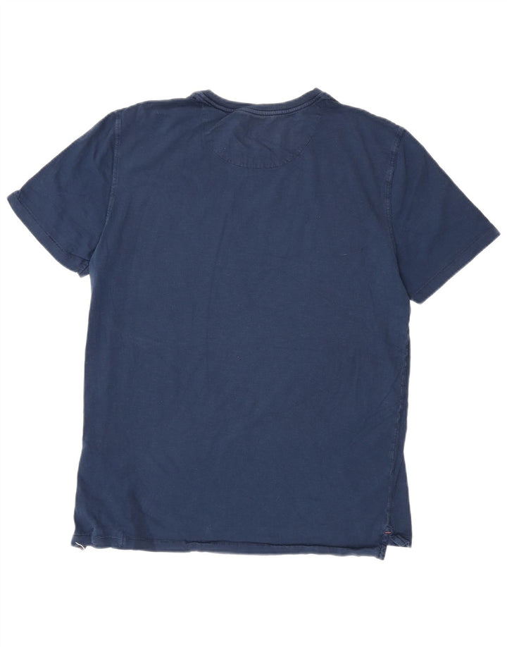 T-shirt da uomo White Stuff Top in cotone blu navy medio