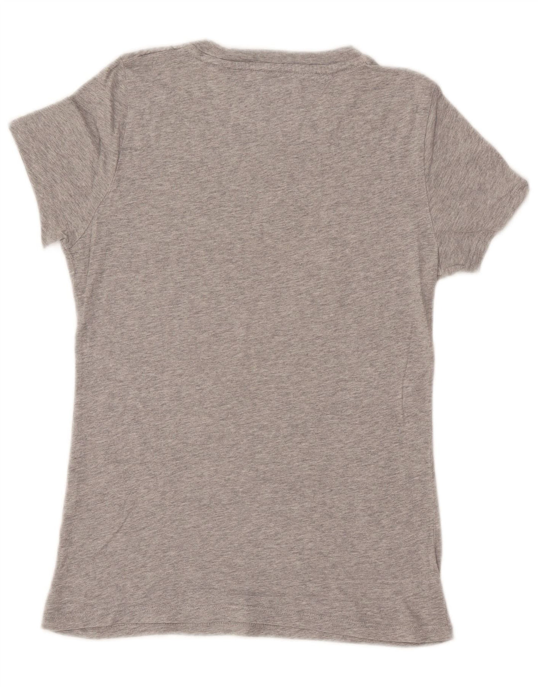 TOMMY HILFIGER T-shirt grafica da donna Top UK 6 XS Grigio