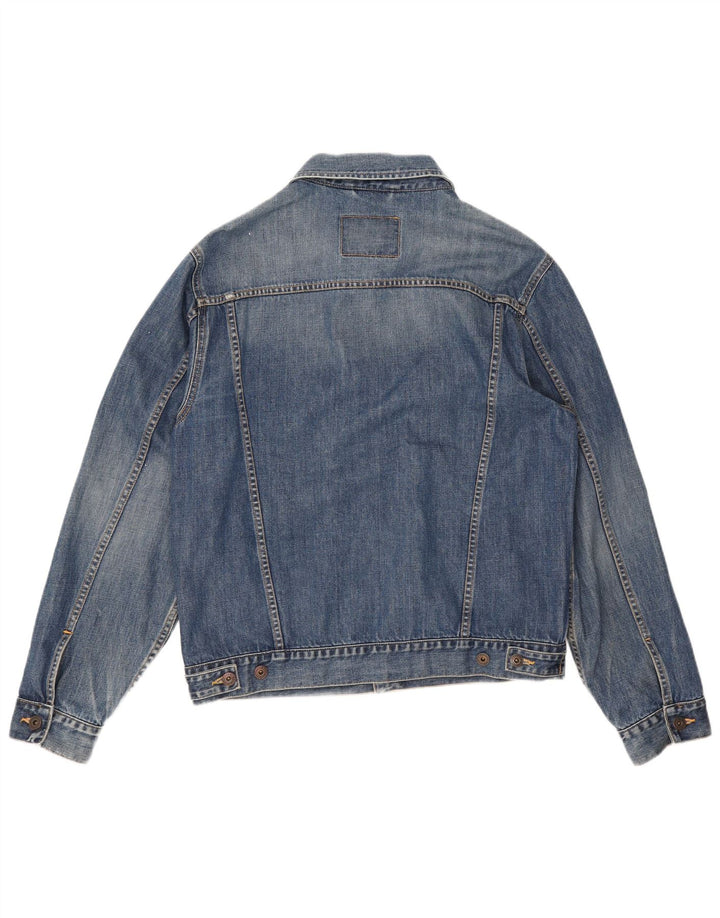 Giacca di jeans da uomo Marks & Spencer UK 38 Cotone blu medio