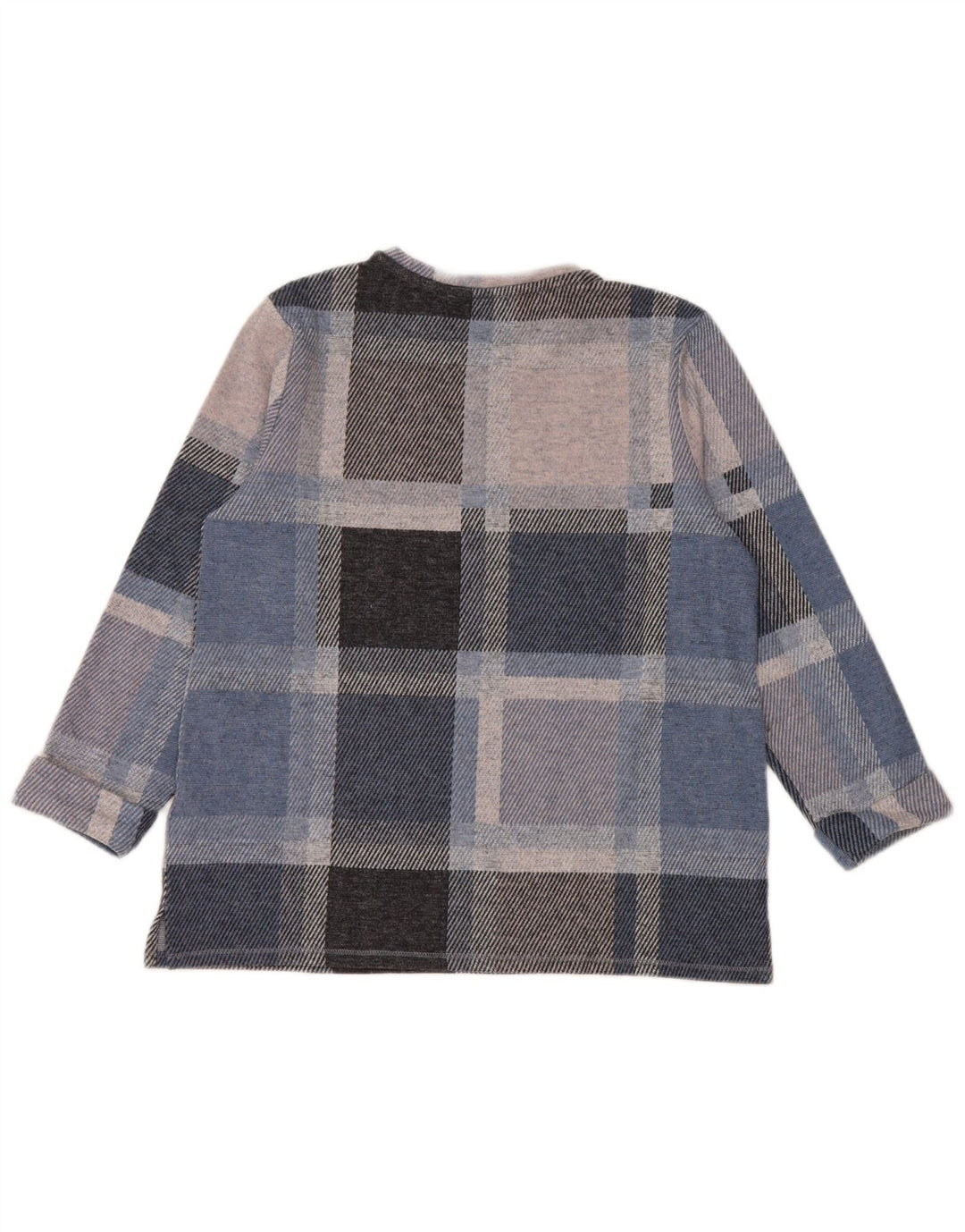 Maglione maglione con scollo a barca da donna Marks & Spencer UK 12 medio multicolore