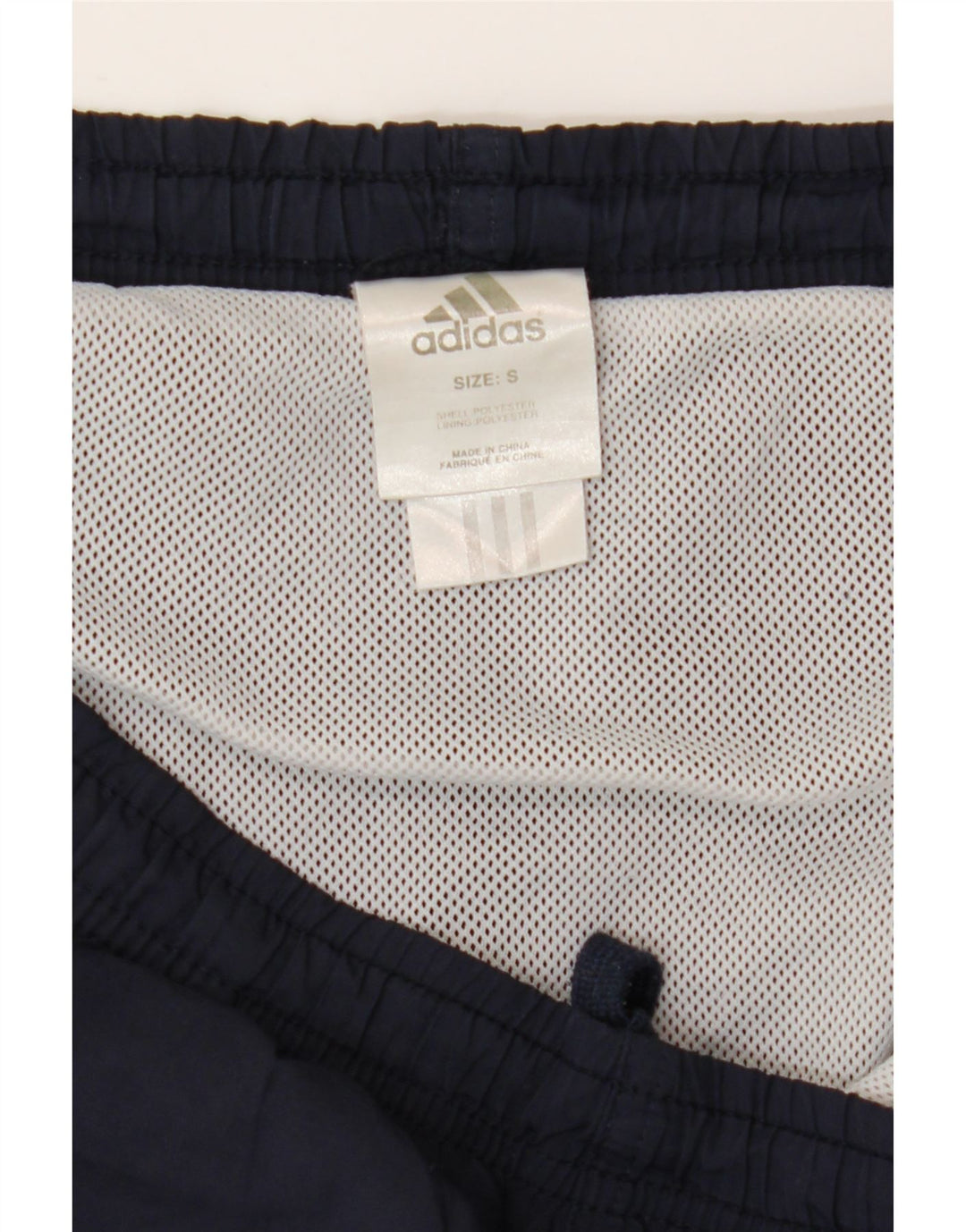 ADIDAS Mens Sport Shorts Small Navy Blue Polyester