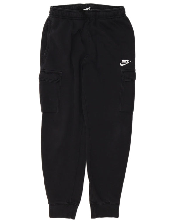 Pantaloni da tuta Nike da uomo Cargo Joggers piccoli in cotone nero