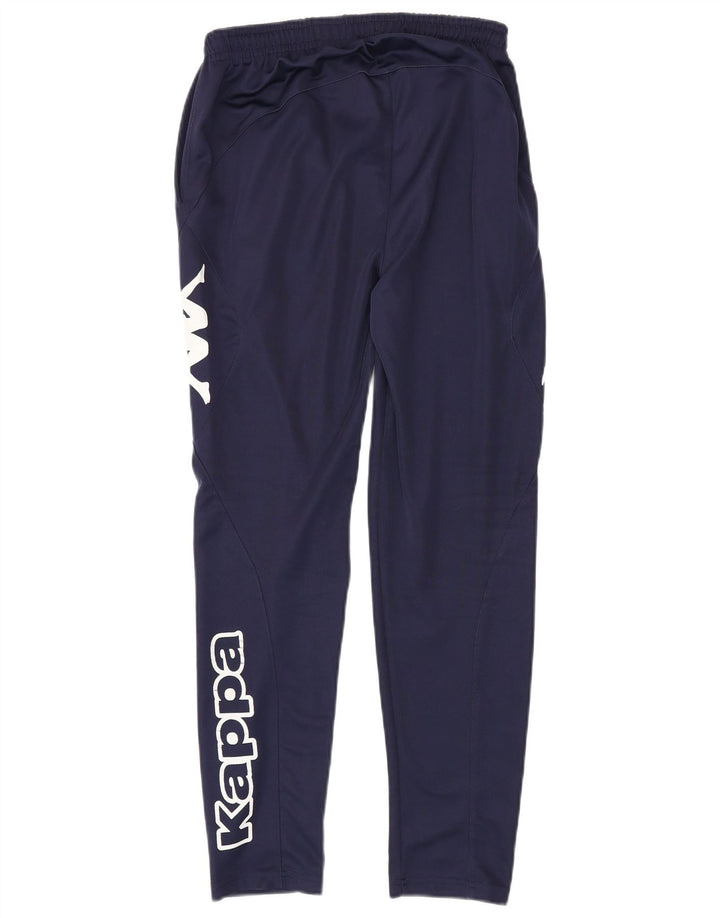 Pantaloni da tuta con grafica Kappa da uomo piccoli blu navy