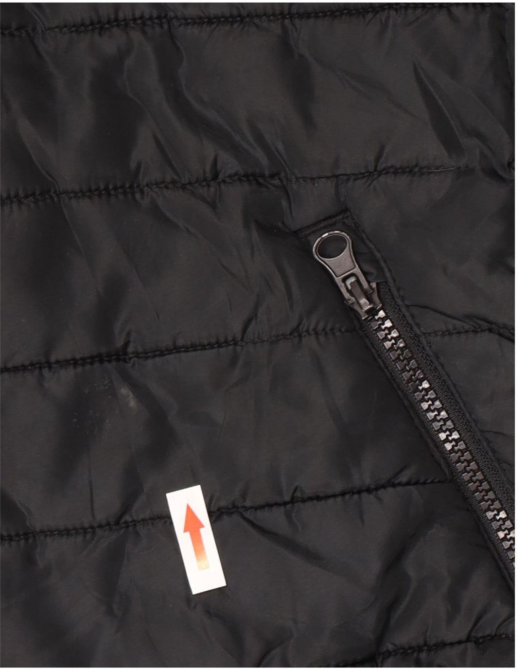 Gilet imbottito con cappuccio da uomo Jack & Jones UK 40 grande poliestere nero