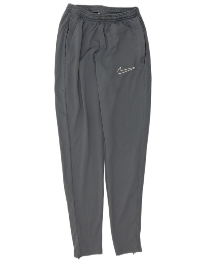 Pantaloni da tuta Nike Dri Fit da uomo piccoli in poliestere grigio