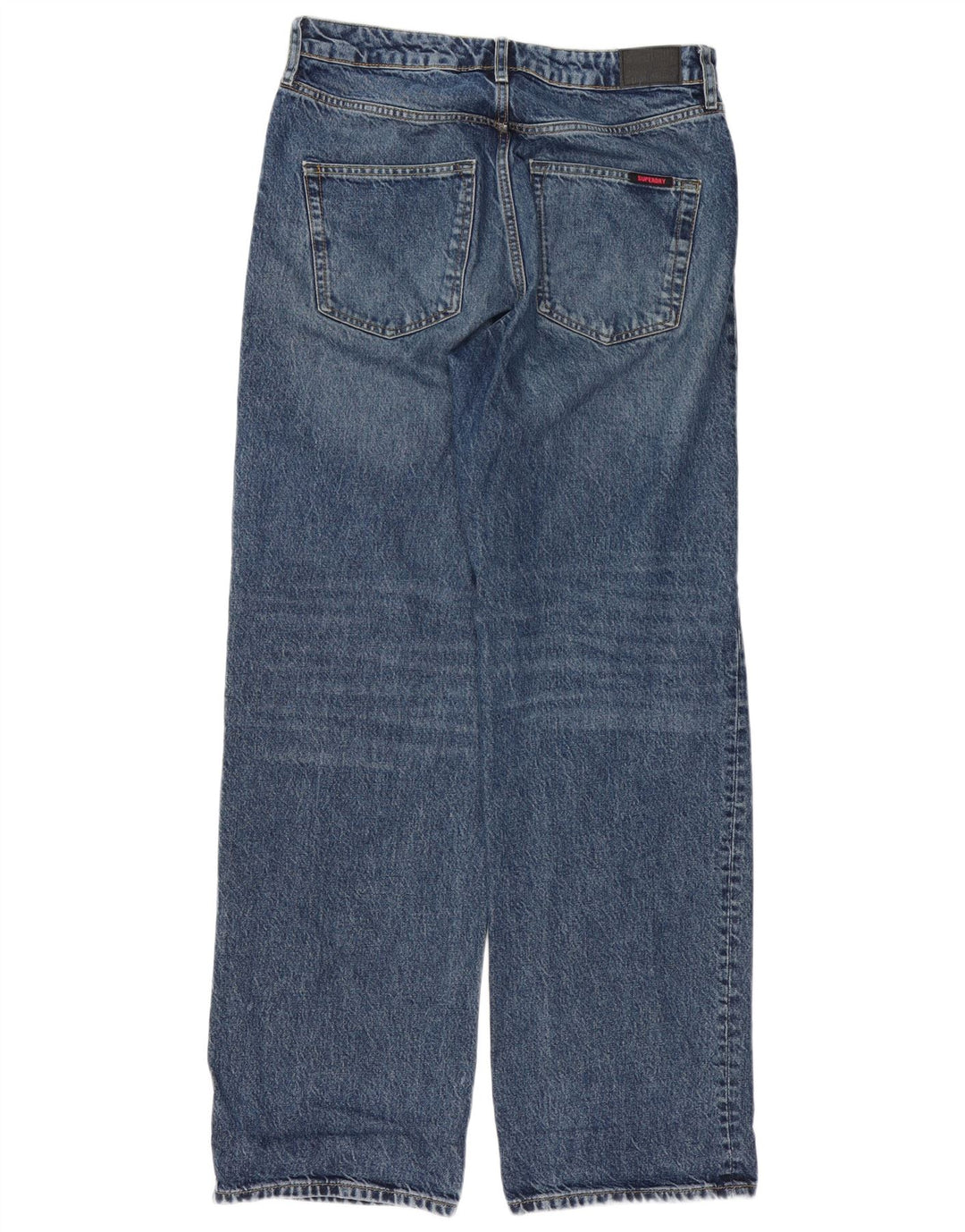 Jeans larghi da uomo Superdry W30 L32 cotone blu