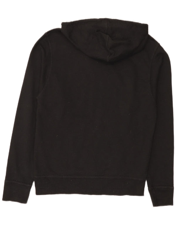 Maglione con cappuccio grafico da uomo Champion piccolo nero