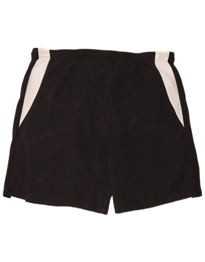 Pantaloncini sportivi da uomo Lotto 2XL Poliestere color block nero