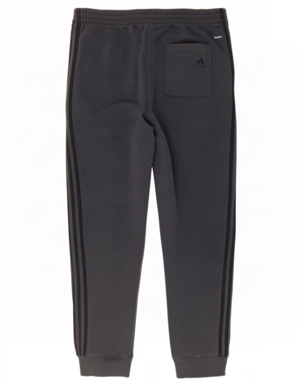 Pantaloni da tuta Adidas Climalite Graphic da uomo Joggers XL in cotone grigio