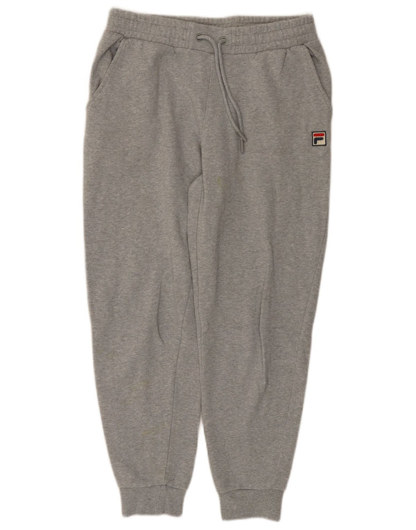Pantaloni da tuta da donna FILA Joggers UK 10 Small Grigio Cotone