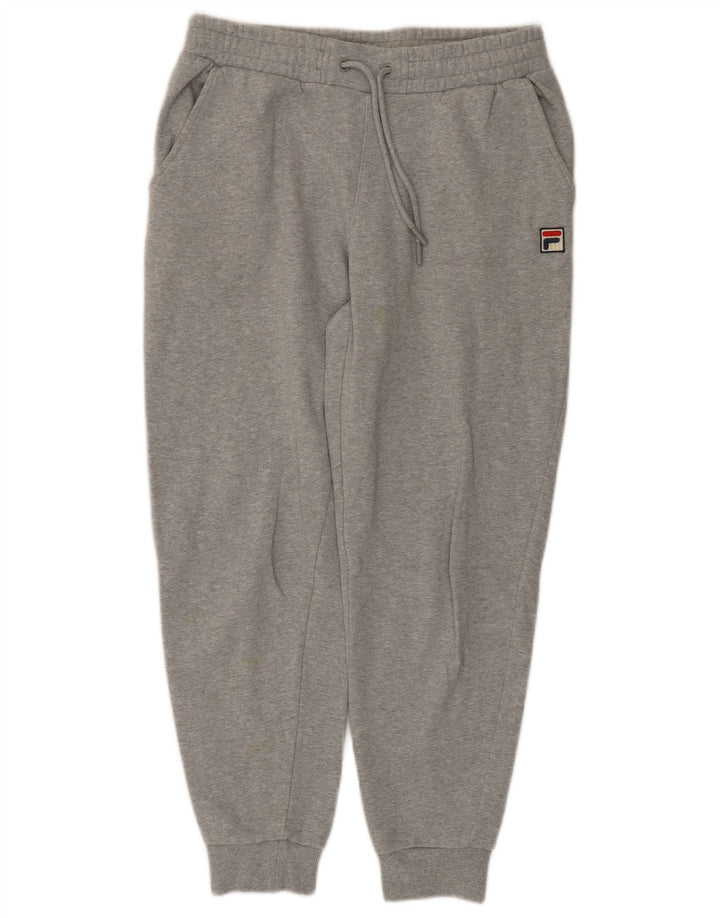 Pantaloni da tuta da donna FILA Joggers UK 10 Small Grigio Cotone