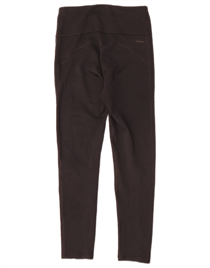 Leggings Adidas Climalite da donna UK 8/10 piccolo nero