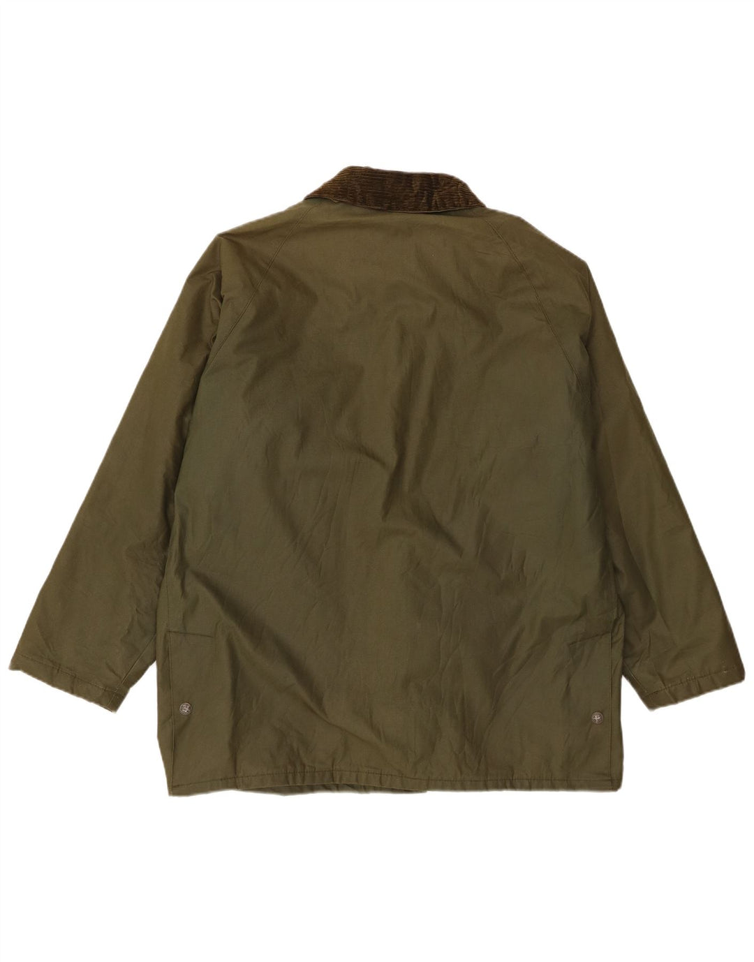 Giacca da uomo in cotone cerato Carrera UK 36 piccolo acrilico verde