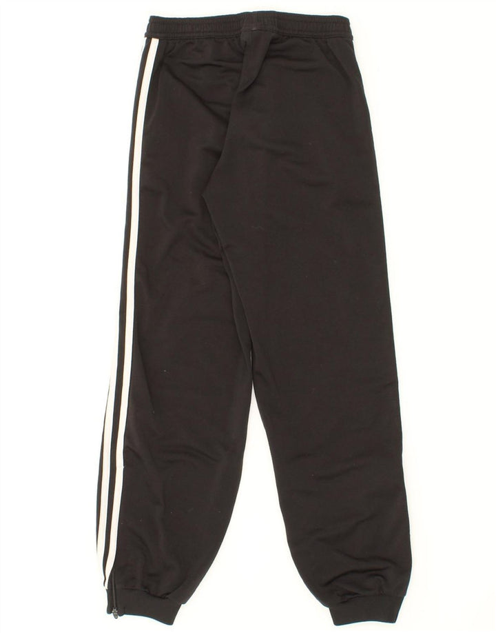 ADIDAS Boys Tracksuit Trousers Joggers 9-10 Years Black Polyester Vintage Adidas and Second-Hand Adidas from Messina Hembry 