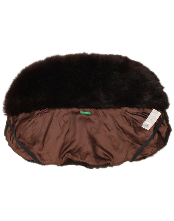 Sciarpa Stola Donna United Colors of Benetton Piccola L22 Marrone Invernale