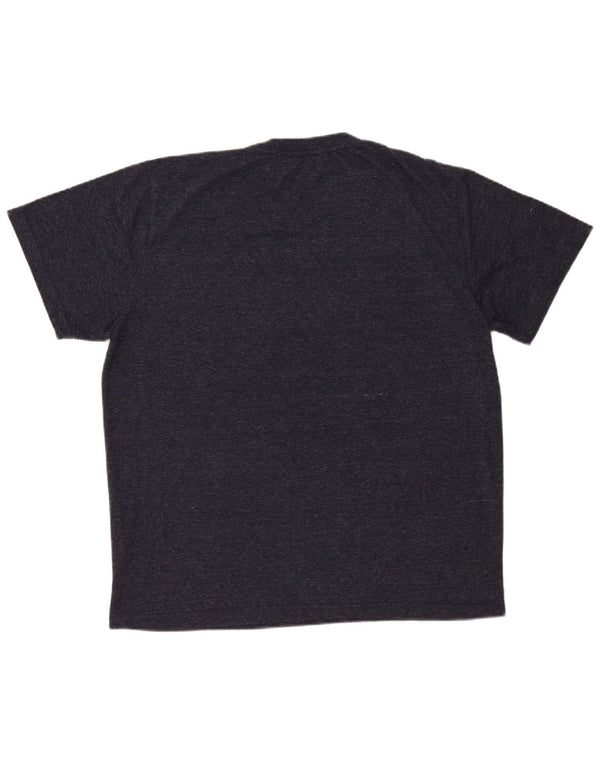 T-shirt Reebok da uomo Top XL poliestere chiazzato grigio