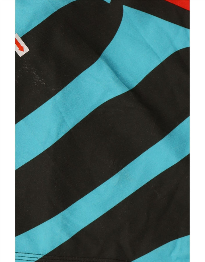 QUIKSILVER Pantaloncini da bagno da uomo Grandi in poliestere a righe multicolori