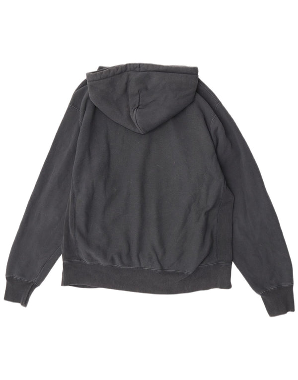 Maglione con cappuccio da uomo Champion grande in cotone nero