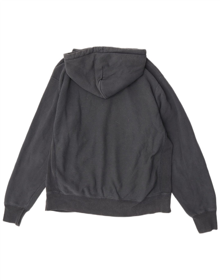 Maglione con cappuccio da uomo Champion grande in cotone nero