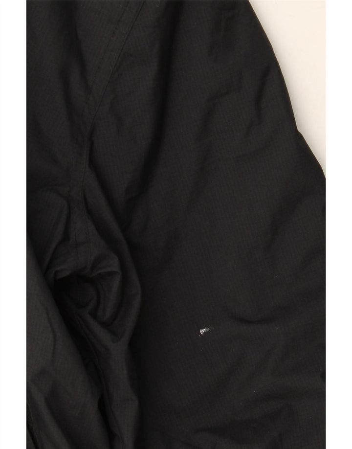 Giacca a vento con cappuccio grafica da uomo Superdry UK 42 XL poliestere nero