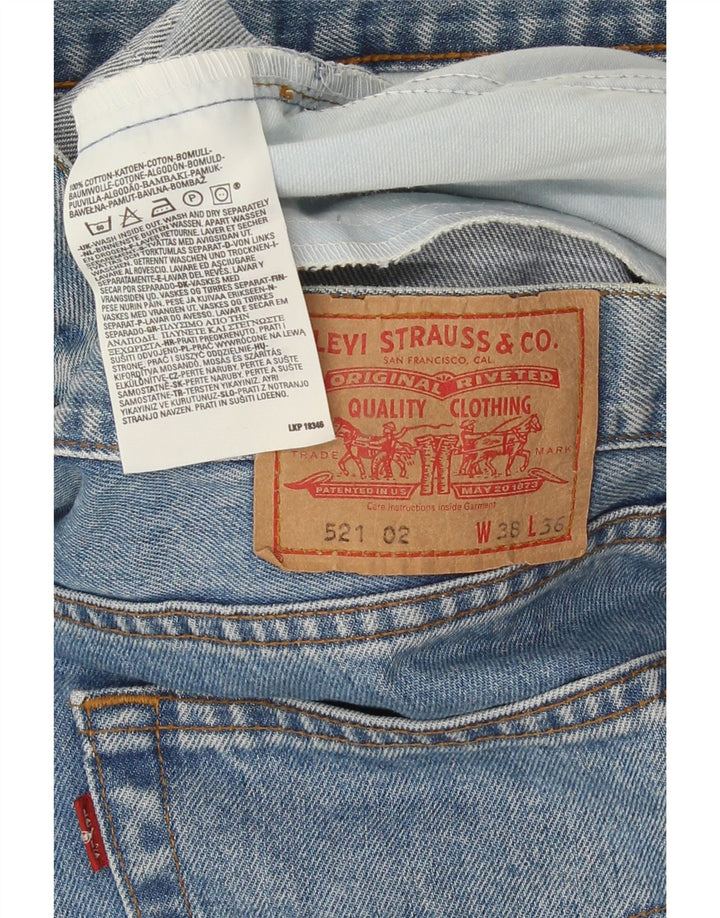 Levi's Uomo 521 Jeans dritti W36 L36 Cotone Blu