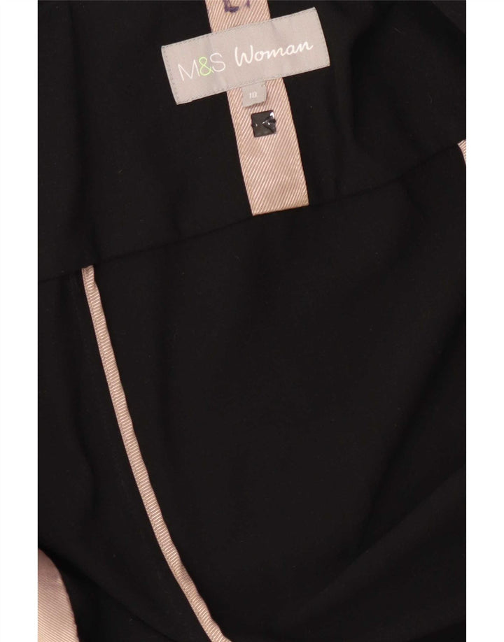 Giacca Marks & Spencer da donna Open Blazer UK 10 piccola nera