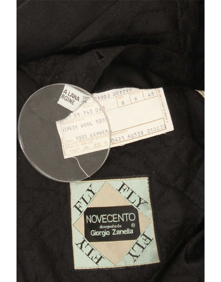 Giacca Blazer 1 Bottone Uomo Giorgio Zanella IT 48 Lana Grigio Medio