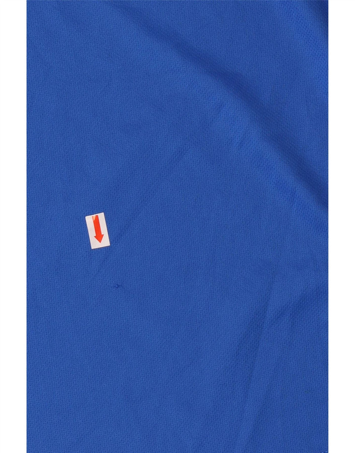 T-shirt Adidas Climalite da donna Top UK 12/14 Poliestere blu medio