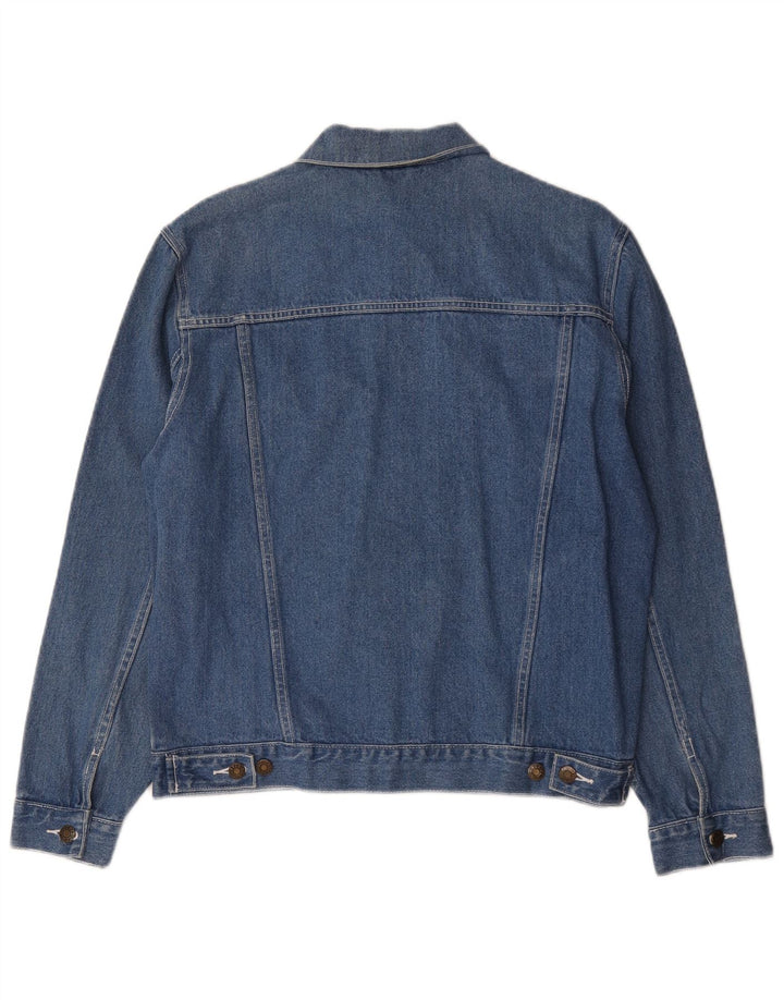 Giacca in denim da uomo stile denim EU 50 grande cotone blu