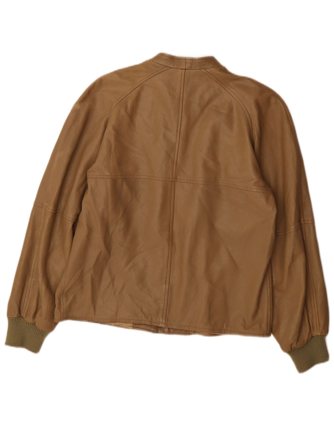 Giacca in pelle da donna Marpel IT 44 Marrone medio