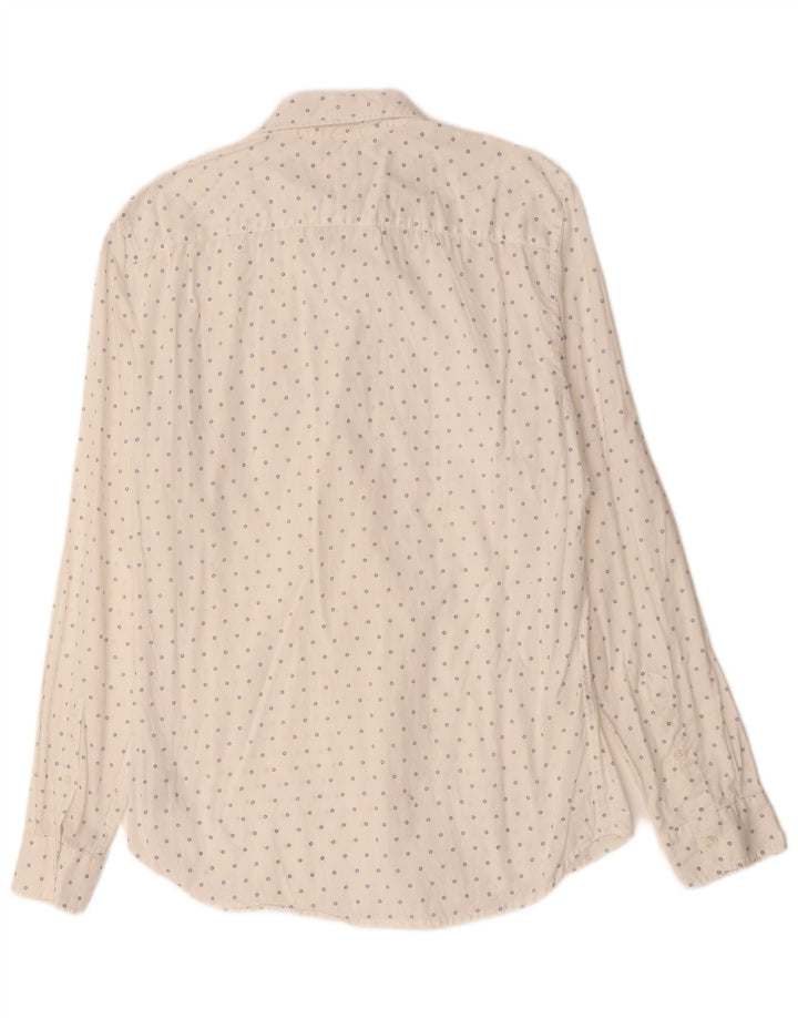 Camicia da uomo GAP in cotone maculato bianco medio