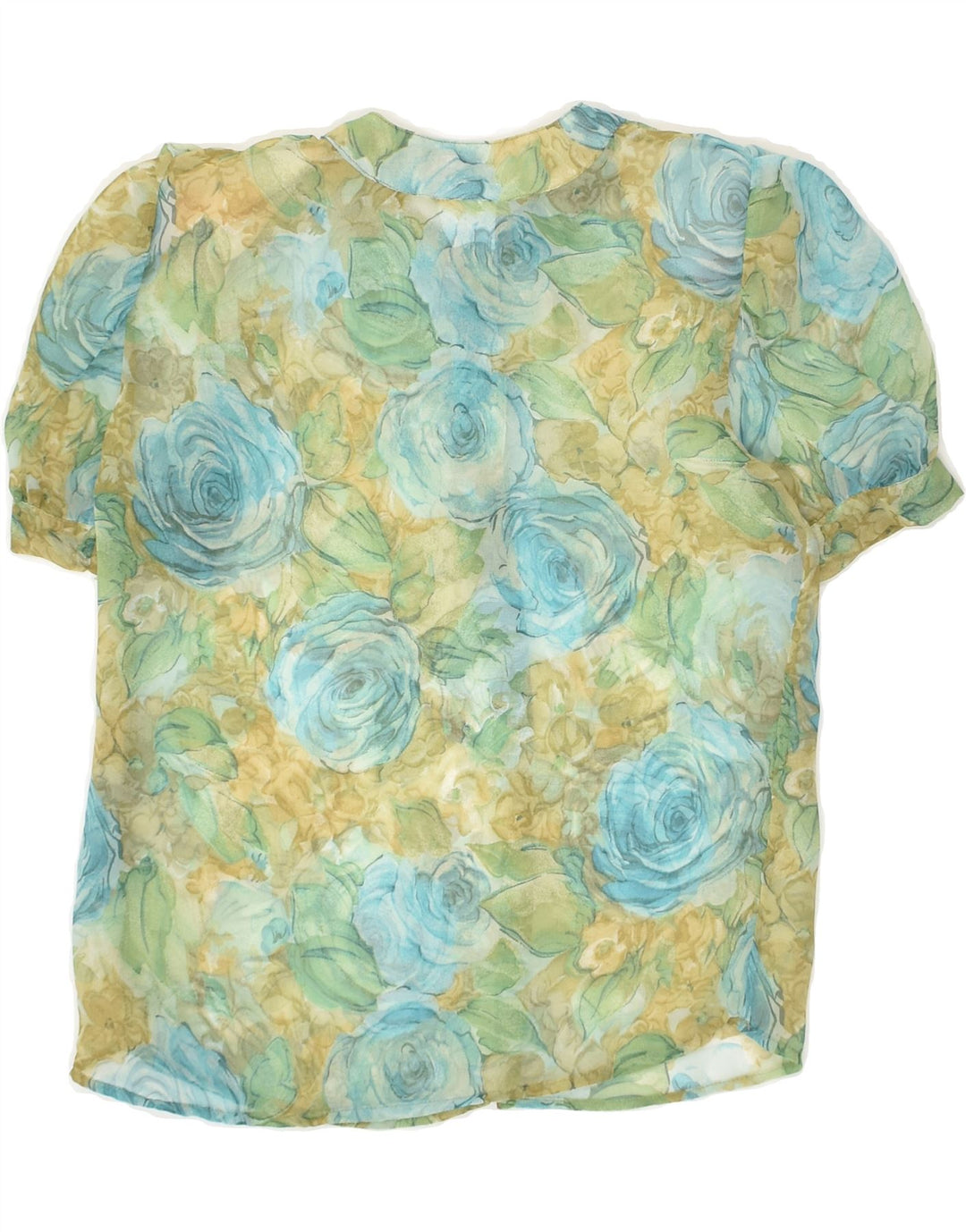 LAURA BIAGIOTTI Girls Short Sleeve Pullover Shirt 7-8 Years Small Green | Vintage Laura Biagiotti | Thrift | Second-Hand Laura Biagiotti | Used Clothing | Messina Hembry 