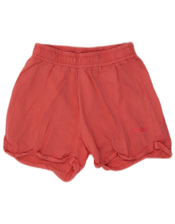 Shorts Sportivi Bambina Guess 13-14 Anni Rosso Cotone