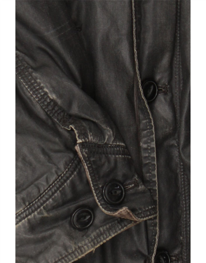 Giacca militare da uomo Levi's UK 40 grande cotone nero