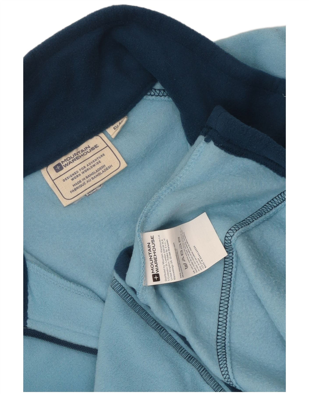 Maglione in pile da donna con collo e zip Mountain Warehouse IT 44 Blu medio