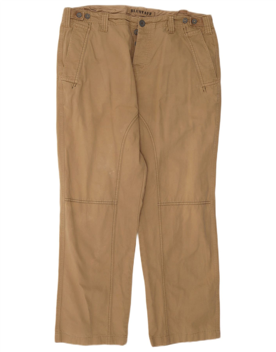 Pantaloni cargo da uomo Blustaff vestibilità regolare W36 L29 kaki