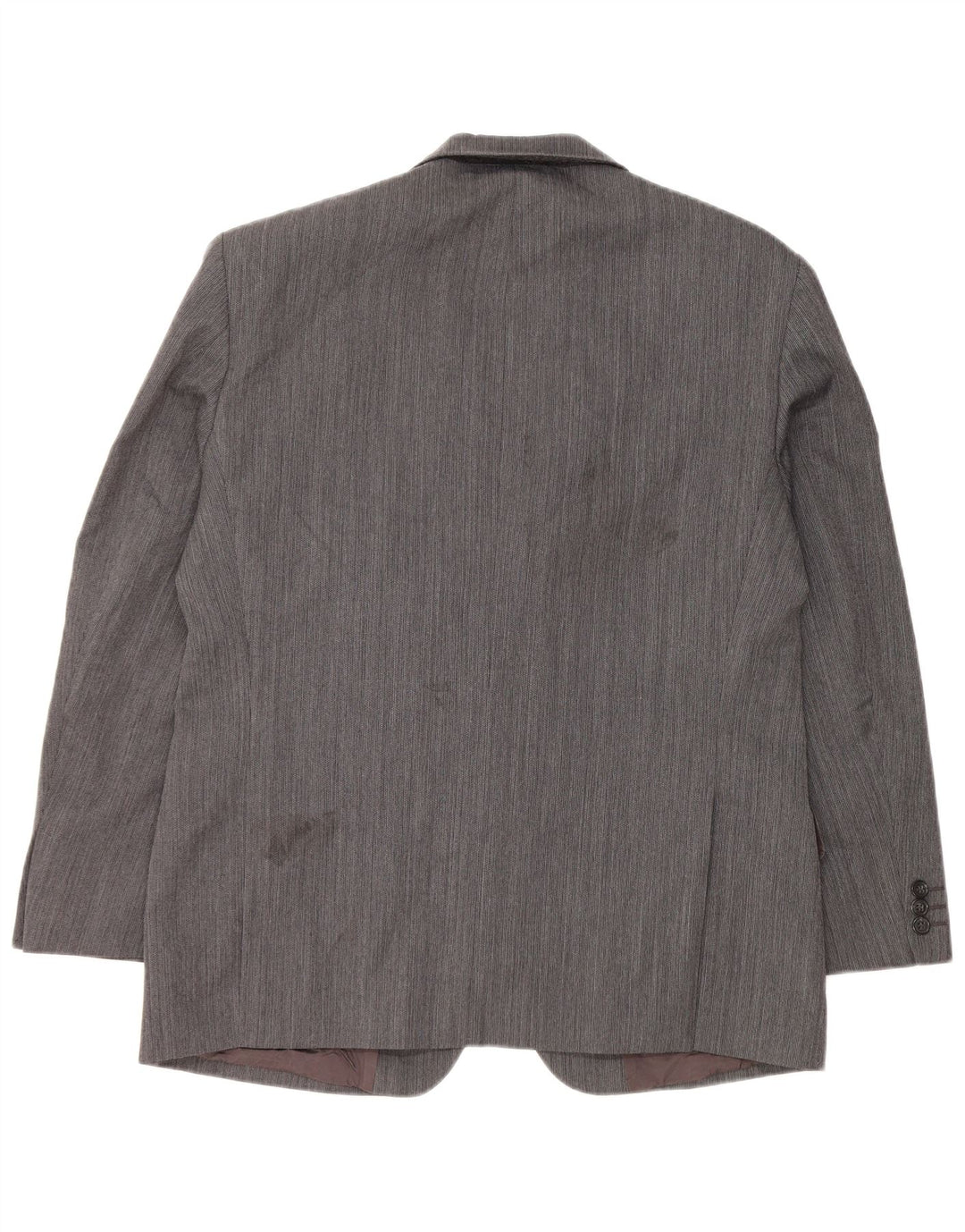 Giacca blazer a 2 bottoni da uomo Marks & Spencer UK 40 grande lana grigia