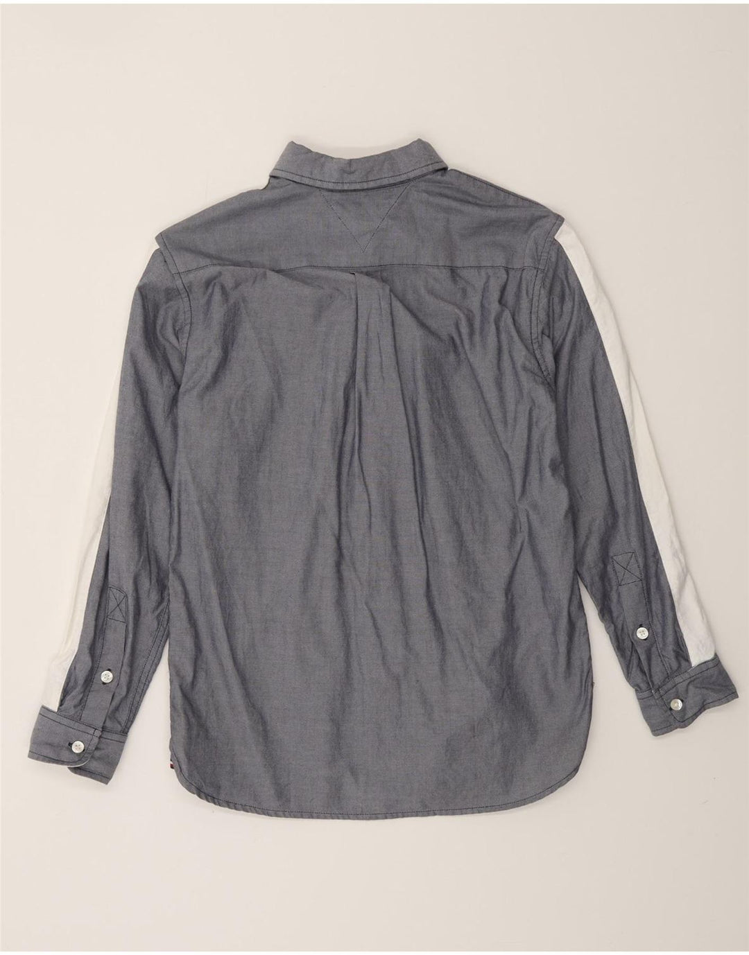 TOMMY HILFIGER Maglietta grafica per ragazzi 12-13 anni Large Grey Colourblock