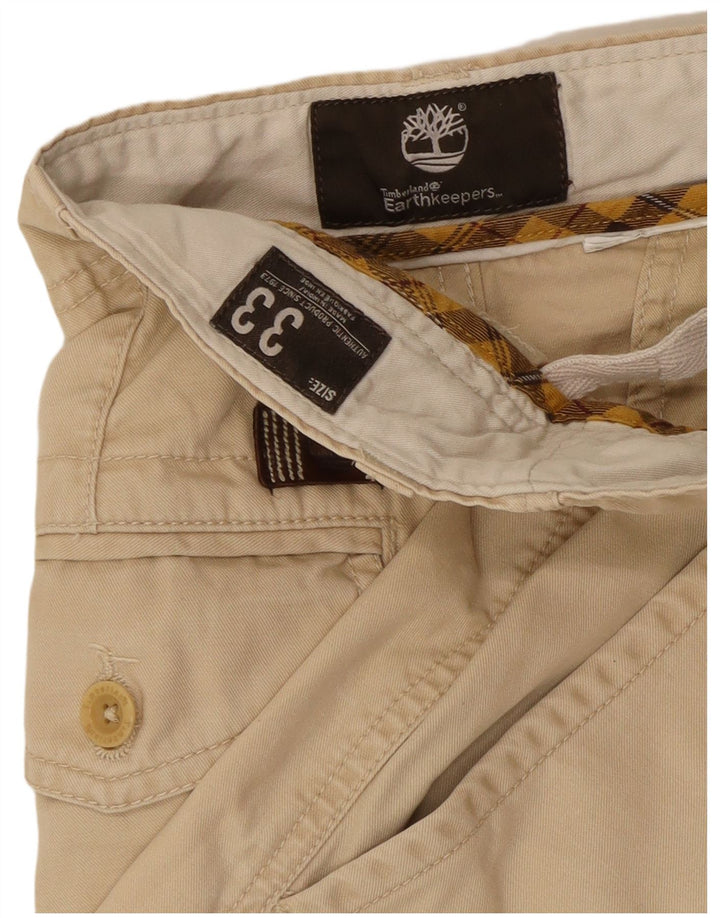 Pantaloncini chino da uomo Timberland Earthkeepers W33 beige medio