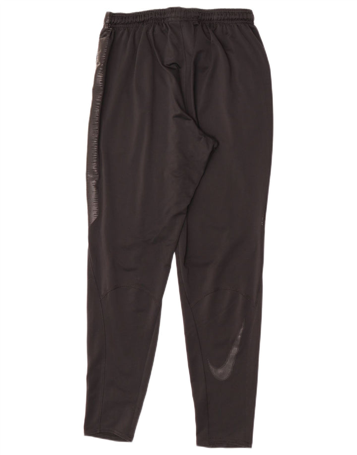 Pantaloni da tuta grafica Nike Dri Fit da uomo, piccoli, in poliestere nero