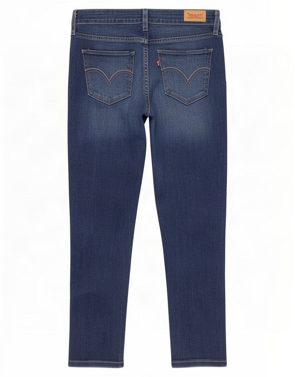 Jeans skinny legging da donna Levi's W29 L26 cotone blu navy