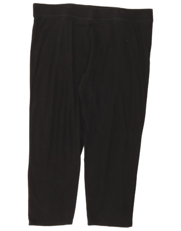 Leggings Zara da donna UK 24 4XL cotone nero