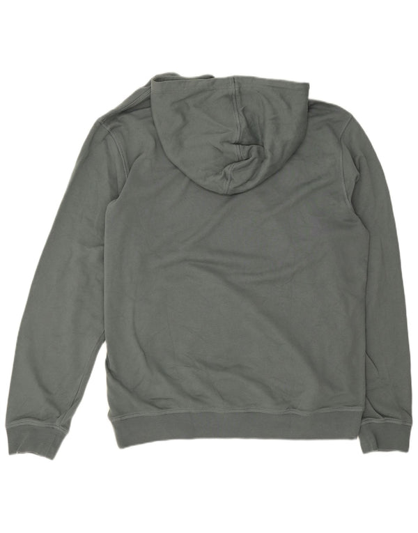 Felpa con cappuccio da uomo Hugo Boss XL in cotone verde