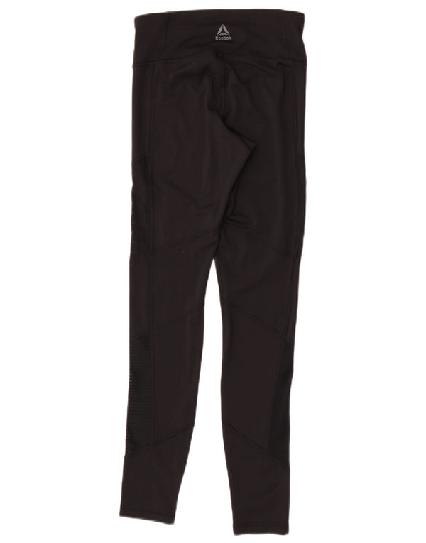 Leggings Reebok Speedwick da donna UK 6 XS poliestere nero